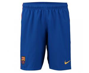 2016-2017 Barcelona Home Nike Football Shorts Blue (Kids)