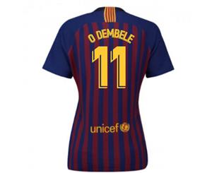 2018-2019 Barcelona Home Nike Ladies Shirt (O Dembele 11)