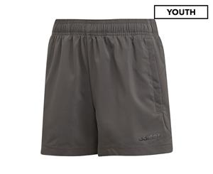 Adidas Boys' Essentials Climaheat Shorts - Grey/Black