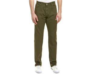 Ag Jeans The Graduate Green Tailored Leg
