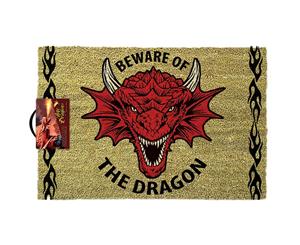 Anne Stokes Beware of the Dragon Doormat