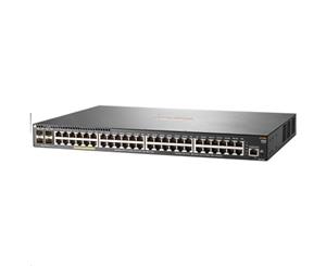 Aruba 2930F 48G PoE+ 4SFP L3 Managed Ethernet Switch 48 Port RJ-45 GbE PoE+ (370W Total Budget) 4 Port SFP Lifetime Warranty