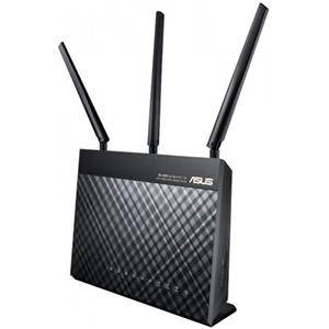 Asus - DSL-AC68U - Dual-Band Wireless-AC1900 Gigabit ADSL/VDSL Modem Router