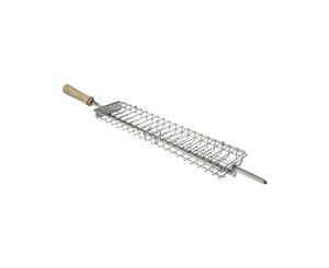 BarbeSkew Rotating Cage - Great for Fish - Chicken and -Burgers - BRCS-1108
