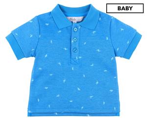 Bb by Minihaha Baby Boys' Blake Polo Tee / T-Shirt / Tshirt - Blue