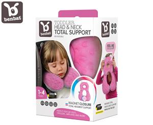 Benbat Reversible Toddler Head Support - Pink