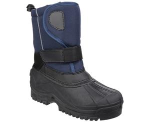 Cotswold Childrens/Kids Avalanche Snow Boots (Navy) - FS5363