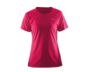 Craft Womens/Ladies Prime Lightweight Moisture Wicking Sports T-Shirt (Pink) - RW3980