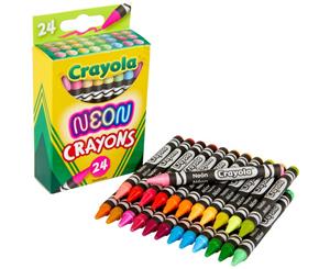 Crayola Crayons - Neon 24 pack