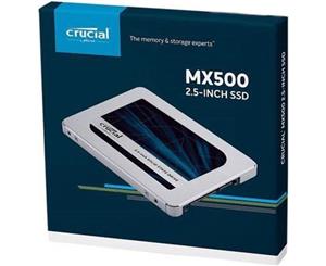 Crucial MX500 2TB 2.5' SATA SSD - 3D TLC 560/510 MB/s 90/95K IOPS Acronis True Image Cloning Software 5yr wty 7mm w/9.5mm Adapter CT2000MX500SSD1