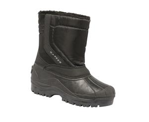 Dare 2B Childrens/Kids Zeppa Junior Waterproof Snow Boots (Black) - RG2607