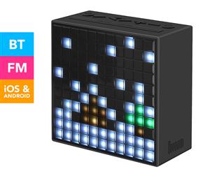 Divoom Timebox Pixel Bluetooth Speaker - Black