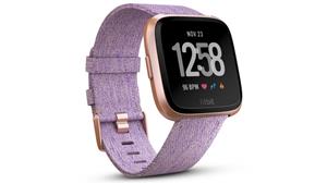 Fitbit Versa Special Edition Fitness Watch - Lavender Woven