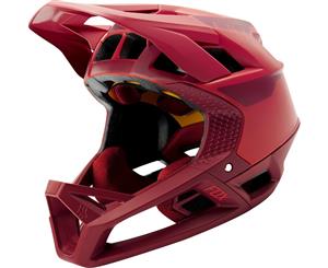 Fox Proframe Full Face MIPS MTB Helmet Quo Bright Red