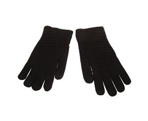 Foxbury Womens/Ladies Touch Screen Gloves (Black) - GL638