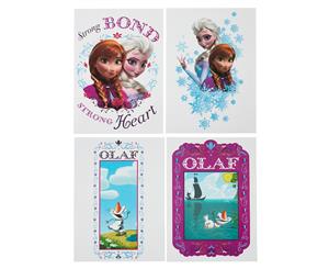 Frozen Forever Wall Stickers - 4 Pack