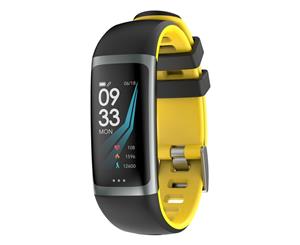 G26 Smart Bracelet Heart Rate IP67 Waterproof Watch Step Sleep Monitoring-Yellow
