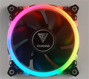 Gamdias AEOLUS (M1A-1201) 120mm single Addressable-RGB Gaming Case Fan