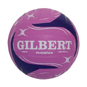 Gilbert Pheonix Mini Netball Pink / Purple Mini