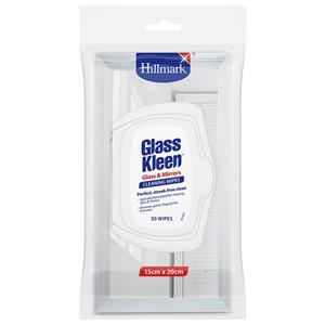 Hillmark Glass Kleen Wipes - 30 Pack