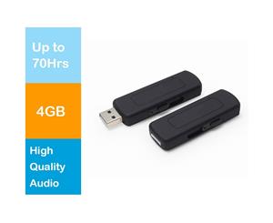 Hnsat UR-09 Mini 4GB Memory USB Flash Drive Digital Audio Voice Recorder