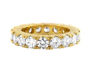Iced Out Bling Micro Pave Ring - ETERNITY gold
