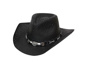Jack Daniels Straw Cowboy Hat