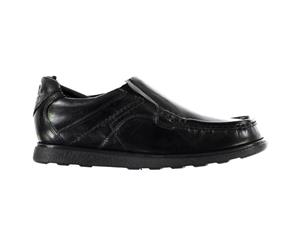Kangol Kids Waltham Slip On Childrens Boys Shoes Casual School - Black