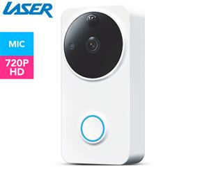 Laser Smart Home Video Doorbell - White