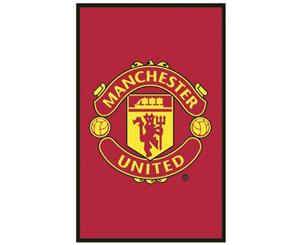 Manchester United Crest Floor Rug (RUGEPCRSMNU)