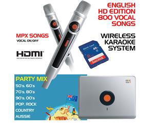 Miic Star HD English Edition 800 Vocal On/Off Songs Wireless Karaoke System