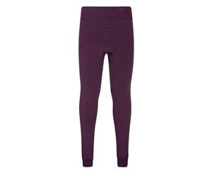 Mountain Warehouse Girls Leggings 53% Polyester 42.5% Viscose 4.5% Elastane - Purple