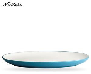 Noritake Colourwave 41cm Turquoise Oval Serving Platter