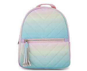 OMG Accessories Kids' Ombre Chevron Dome Mini Backpack - Pink