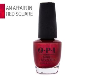 OPI Nail Lacquer 15mL - An Affair in Red Square