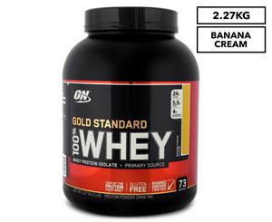 Optimum Nutrition Banana Cream Gold Standard 100% Whey Protein Powder 5lb