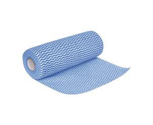 Pack of 100 Jantex Non Woven Cloths Blue (Roll of 100)