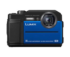 Panasonic Lumix DMC TS7 Digital Cameras - Blue