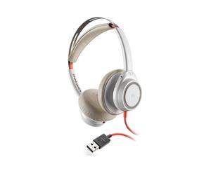 Plantronics Blackwire 7225 Wired Head-band Stereo Binaural Headset USB-A White