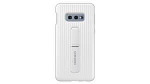 Samsung Galaxy S10E Protective Standing Cover - White