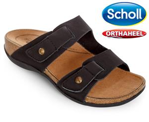 Scholl Women's Deloraine Orthaheel Sandals - Black