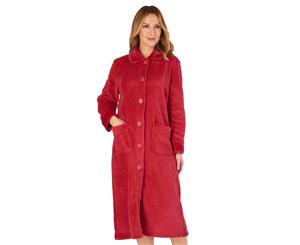 Slenderella HC4301 Housecoats Dressing Gown - Red