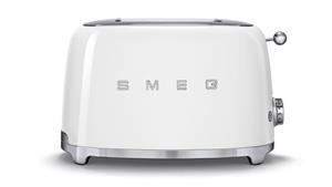 Smeg 50s Style Series 2 Slice Toaster - White