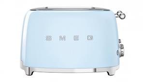 Smeg Slot 4 Slice Toaster - Pastel Blue