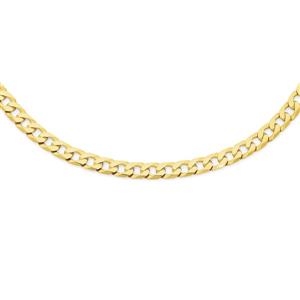 Solid 9ct Gold 55cm Curb Chain