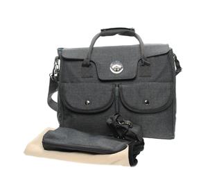 Sungzeez Fashion Carry-All Nappy Bag In Stone