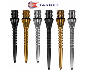Target - Titanium Pro Grooved Conversion Dart Points - 26mm 30mm - Gold 26mm
