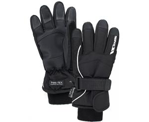 Trespass Youths Unisex Ergon Thinsulate Waterproof Winter Gloves (Black) - TP1044