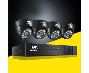 UL-tech CCTV Camera Security System 4CH DVR Outdoor 1080P IP Long Range Cameras