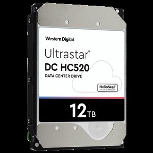 WD 3.5" Ultrastar DC HC520 12TB (HUH721212ALE604) (0F30146) 256MB 7200 RPM SATA Enterprise HDD